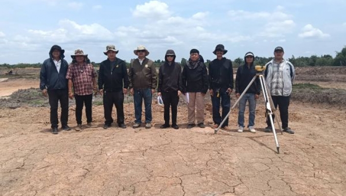 สทน.3 ติดตามผลการดำเนินงานโครงการอนุรักษ์ฟื้นฟูแหล่งน้ำหนองผักแพว