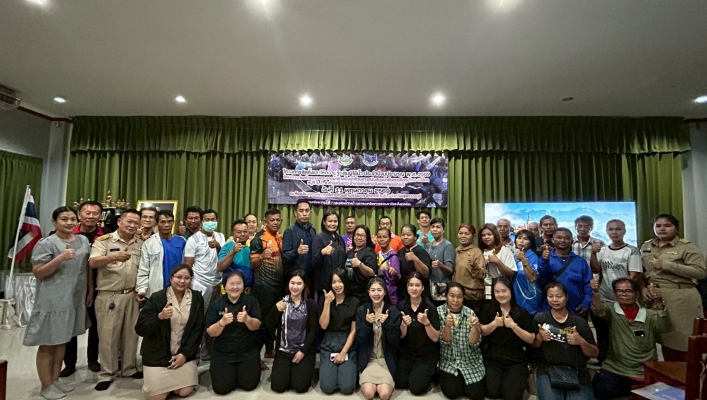 สทน.7 จัดโครงการจัดตั้งและให้ความรู้กลุ่มผู้ใช้น้ำ โครงการก่อสร้างระบบกระจายน้ำอ่างเก็บน้ำห้วยยาง สนับสนุนน้ำต้นทุนเพื่ออุปโภค-บริโภค หมู่ที่ 3, 7, 8, ตำบลวังยาว อำเภอด่านช้าง จังหวัดสุพรรณบุรี