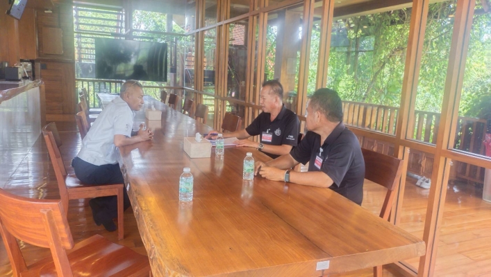 สทน.6 ลงพื้นที่ตรวจสอบสถานที่ใช้น้ำ - แหล่งน้ำ ของบริษัท เอส เอ็น ซี เซเรนิตี้ จำกัด