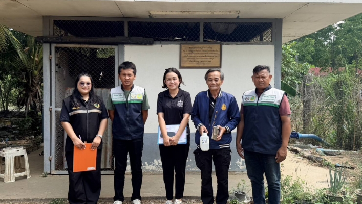สทน.6 ลงพื้นที่ดำเนินงานเสริมสร้างศักยภาพ อปท. ในการประเมินคุณภาพระบบประปาหมู่บ้านและเก็บตัวอย่างน้ำ เพื่อส่งตรวจวิเคราะห์คุณภาพน้ำในพื้นที่จังหวัดสระแก้ว