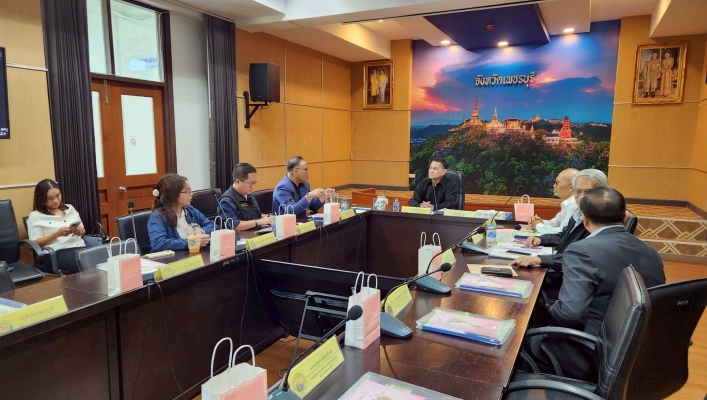 สทน.7 เข้าร่วมประชุมคณะอนุกรรมการขับเคลื่อนน้ำสะอาด เพื่อการอุปโภค บริโภค ในพื้นที่ลุ่มน้ำเพชรบุรี-ประจวบคีรีขันธ์ ครั้งที่ 1/2569