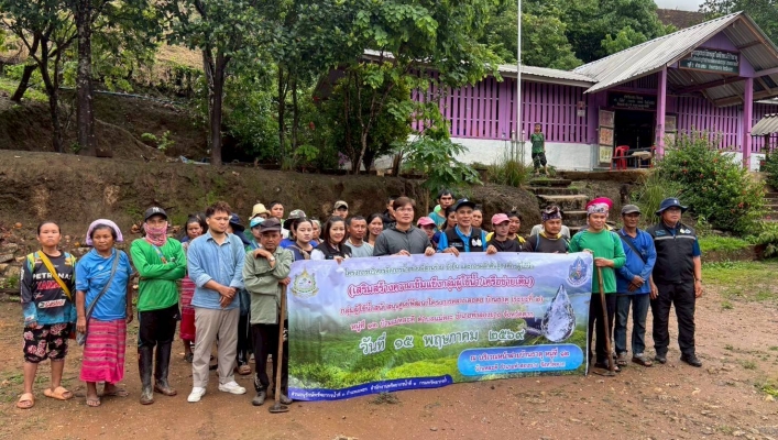 กรมทรัพยากรน้ำ โดยสำนักงานทรัพยากรน้ำที่ 1 สอน.3 กำแพงเพชร จัดกิจกรรมโครงการบริหารจัดการน้ำอย่างมีส่วนร่วม ยั่งยืนและการผลักดันสู่องค์กรผู้ใช้น้ำ “กลุ่มผู้ใช้น้ำสนับสนุนศูนย์พัฒนาโครงการหลวงเลอตอ บ้านธาตุ(ระยะที่ 2)”