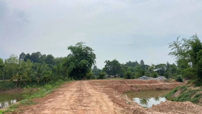 สทน.3 ลงพื้นที่ตรวจติดตามผลการดำเนินงานโครงการปรับปรุงเพิ่มประสิทธิภาพแหล่งน้ำห้วยต้าย