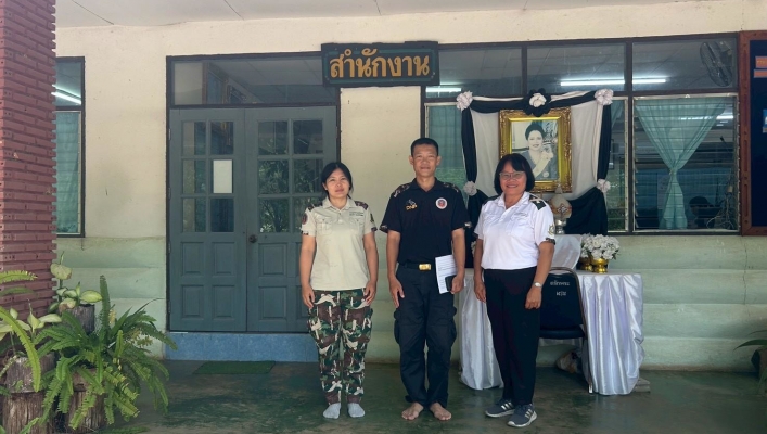 สทน.7 ลงพื้นที่สำรวจสถานภาพพื้นที่ชุ่มน้ำ ในเขตพื้นที่อุทยานเขตรักษาพันธุ์สัตว์ป่าสลักพระ อำเภอเมืองกาญจนบุรี จังหวัดกาญจนบุรี