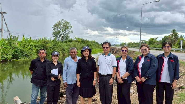 สทน.7 ลงพื้นที่ประสานและติดตามพื้นที่ชุ่มน้ำในจังหวัดกาญจนบุรี