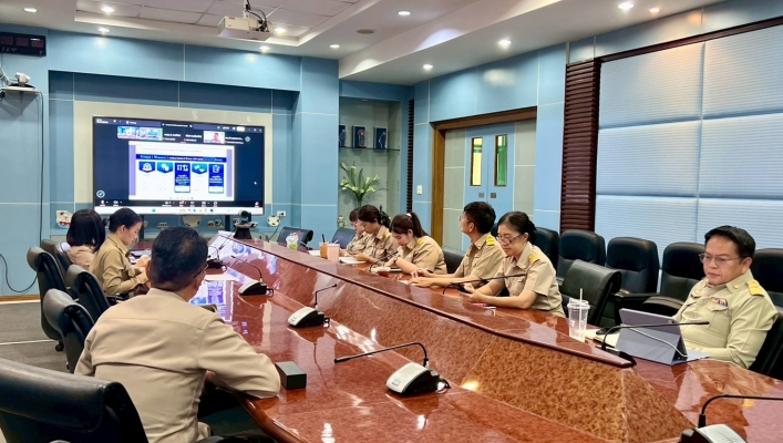 กรมทรัพยากรน้ำ โดย สำนักงานทรัพยากรน้ำที่ 1 เข้าร่วมประชุมคณะทำงานตามประเด็นยุทธศาสตร์ด้านที่ 5 การพัฒนาระบบบริหารจัดการ ครั้งที่ 2/2569