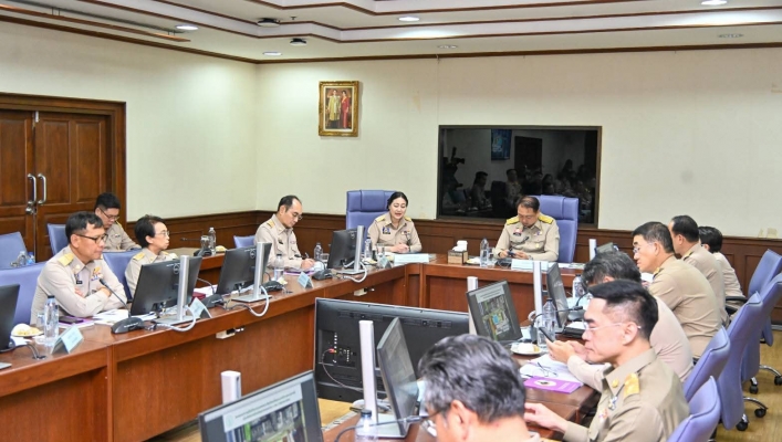กรมทรัพยากรน้ำร่วมประชุมติดตามและขับเคลื่อนโครงการพระราชดำริตามพระบรมราโชบาย ของ ทส. ครั้งที่ 1/2569