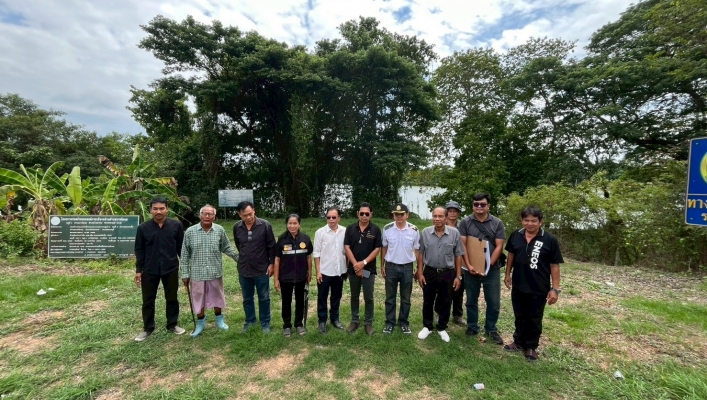 สทน.7 ลงพื้นที่สำรวจความเหมาะสมเบื้องต้นและวางแนวทางในการดำเนินโครงการ ในพื้นที่ตำบลบางโตนด อำเภอโพธาราม จังหวัดราชบุรี