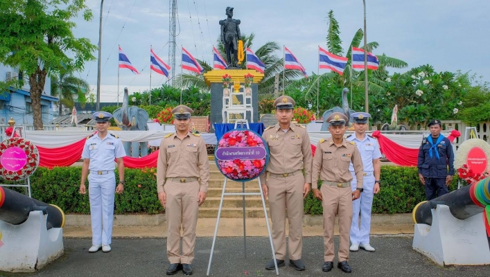 สทน.10 เข้าร่วมงานพิธีบวงสรวงและวางพวงมาลาถวายสักการะเนื่องในวัน “อาภากร” ประจำปี 2569