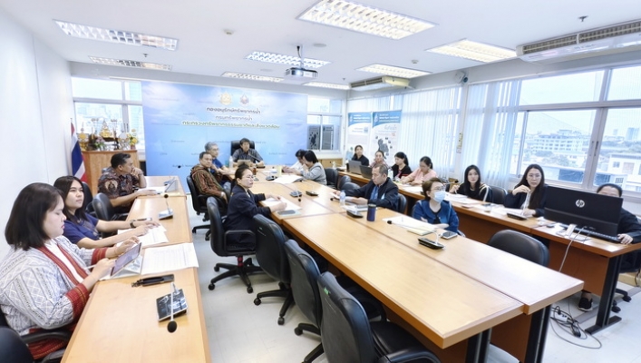 กอน. ประชุมคณะทำงานตามประเด็นยุทธศาสตร์ด้านที่ 1 การกำกับควบคุม อนุรักษ์และพัฒนาทรัพยากรน้ำสาธารณะและพื้นที่ชุ่มน้ำ ครั้งที่ 3/2569