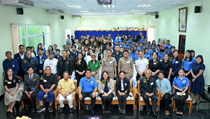 กรมทรัพยากรน้ำ ส่งเสริมการมีส่วนร่วมและสร้างการรับรู้ในการบริหารจัดการทรัพยากรน้ำระดับลุ่มน้ำ ลุ่มน้ำท่าจีน โครงการ River School ร่วมกับ สทนช. ทต. ลำพญา และเครือข่ายภาควิชาการ