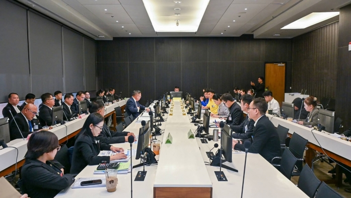 กรมทรัพยากรน้ำ ร่วมประชุมกับคณะกรรมาธิการการบริหารจัดการทรัพยากรน้ำ