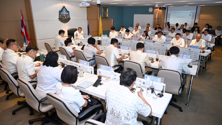 กรมทรัพยากรน้ำ ประชุมผู้บริหารติดตามผลการดำเนินงานและเร่งรัดการใช้จ่ายงบประมาณ ปี 2569