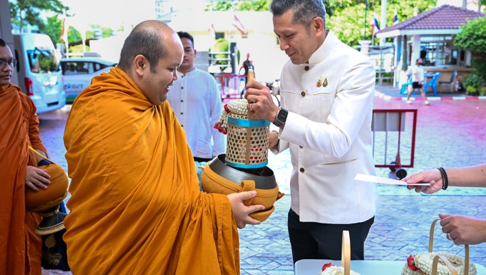 กรมทรัพยากรน้ำ สืบสานวันสำคัญทางพระพุทธศาสนา ”วิสาขบูชา“