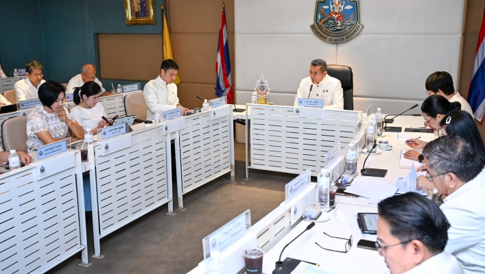 กรมทรัพยากรน้ำ ประชุมผู้บริหารติดตามผลการดำเนินงานและเร่งรัดการใช้จ่ายงบประมาณ ปี 2569