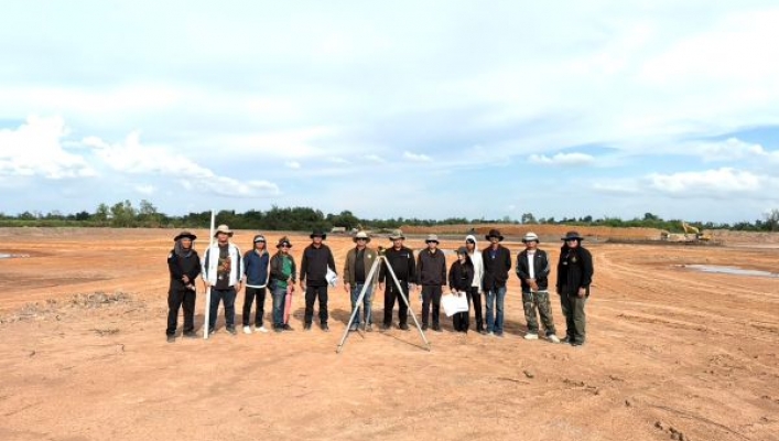 สทน.3 ลงพื้นที่ติดตามผลการดำเนินงานโครงการอนุรักษ์ฟื้นฟูแหล่งน้ำหนองผักแพว พร้อมระบบกระจายน้ำ