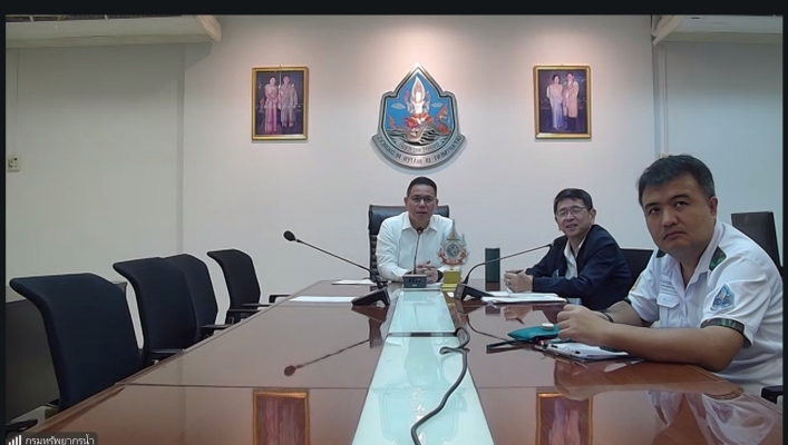 สทน.7 ประชุมคณะทำงานด้านการประเมินสถานการณ์น้ำและการบริหารจัดการน้ำ