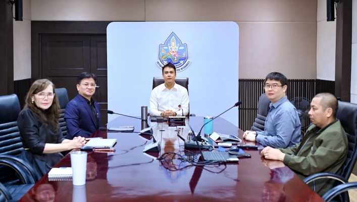 กรมทรัพยากรน้ำร่วมประชุมคณะทำงานวิเคราะห์สภาพอากาศและคาดการณ์สถานการณ์น้ำ ครั้งที่ 4/2569