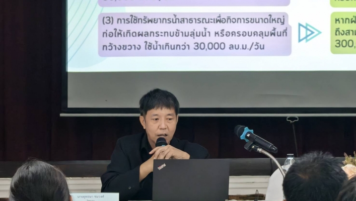 ประชุมเชิงปฏิบัติการแผนขับเคลื่อนน้ำสะอาดเพื่อการอุปโภคบริโภค (พ.ศ. 2566 - 2580) ในพื้นที่ลุ่มน้ำท่าจีน ณ ห้องประชุมประสิทธิ์ปัญญา โรงแรมห้วยป่าปก รีสอร์ท อำเภอบ้านไร่ จังหวัดอุทัยธานี
