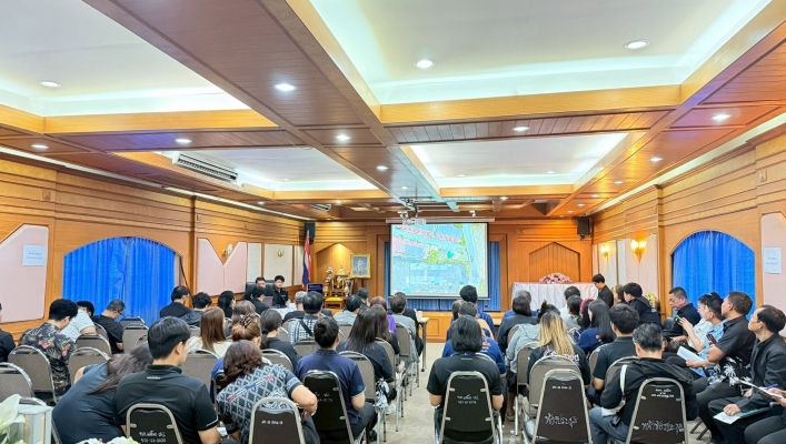 สทน.6 ดำเนินโครงการรับฟังความคิดเห็นของประชาชนตามระเบียบสำนักนายกรัฐมนตรี ว่าด้วยการรับฟังความคิดเห็นของประชาชน พ.ศ. 2548 โครงการอนุรักษ์ฟื้นฟูคลองขโมย หมู่ 3 ตำบลเสม็ด อำเภอเมืองชลบุรี จังหวัดชลบุรี