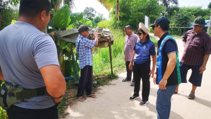 สทน.6 เข้าสำรวจพื้นที่และประเมินปัญหาการขาดแคลนน้ำ พื้นที่เพาะกิ่งพันธุ์ไม้(ไม้ยืนต้นและไม้ผล)แหล่งใหญ่ที่สุดของประเทศ จังหวัดปราจีนบุรี