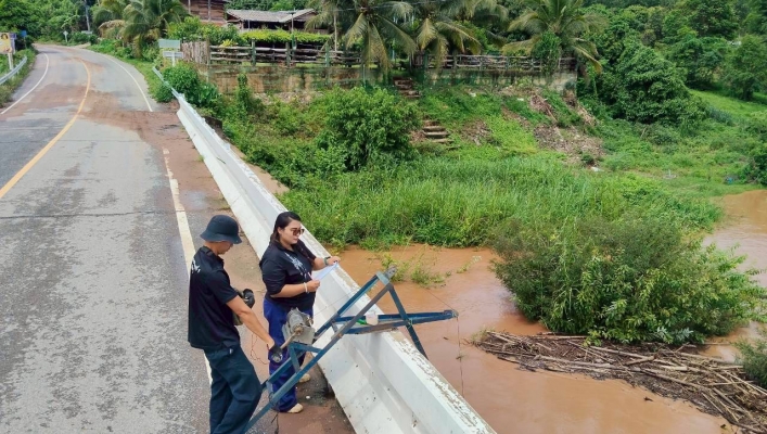 สทน.9 ลงพื้นที่สำรวจเชื่อมโยงข้อมูล ทางอุทกวิทยา – อุตุนิยมวิทยา ประจำเดือนพฤษภาคม 2569 ในจังหวัดพิษณุโลก จำนวน 3 สถานี