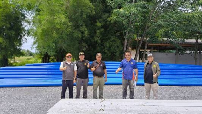สทน.3 ลงพื้นที่ติดตามผลการดำเนินงานโครงการปรับปรุงเพิ่มประสิทธิภาพแหล่งน้ำห้วยปวน พร้อมระบบกระจายน้ำ
