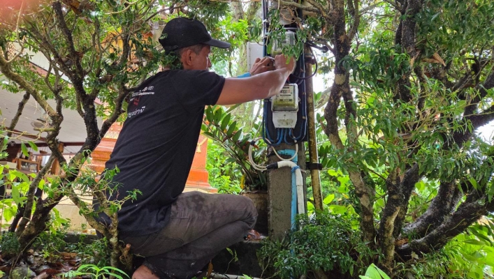 สทน.10 ลงพื้นที่ติดตาม ซ่อมแซม บำรุงรักษาปรับปรุงสถานีเตือนภัยล่วงหน้า Early Warning