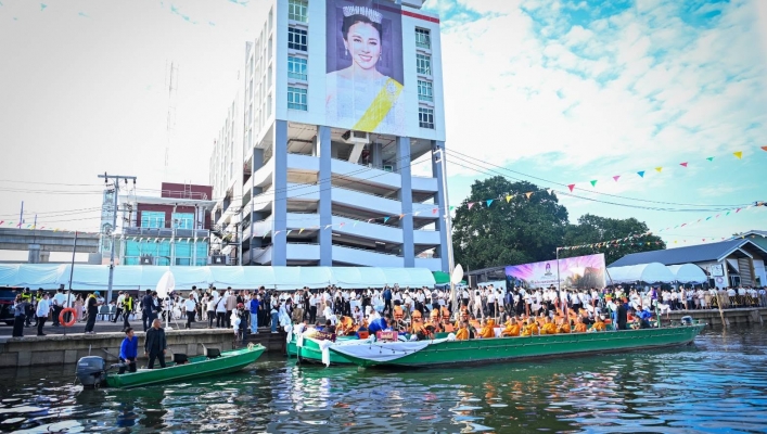 กรมทรัพยากรน้ำ ร่วมเฉลิมพระเกียรติพระบรมราชินี จัดนิทรรศการและบริการน้ำดื่มแก่ประชาชนริมคลองเปรมประชากร