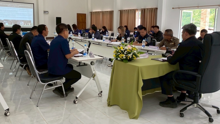 กรมทรัพยากรน้ำ โดย สำนักงานทรัพยากรน้ำที่1 ประชุมคณะทำงานสนับสนุนศูนย์พัฒนาโครงการหลวงห้วยน้ำขุ่น ครั้งที่2/2569