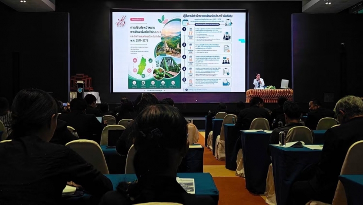 กรมทรัพยากรน้ำ โดย สำนักงานทรัพยากรน้ำที่ 1 การประชุมเชิงปฏิบัติการ “ทบทวนเป้าหมายการพัฒนาจังหวัด 20 ปี จัดทำแผนพัฒนาจังหวัดลำปาง พ.ศ. 2571 – 2575 และแผนปฏิบัติราชการของจังหวัดลำปาง ประจำปีงบประมาณ พ.ศ. 2571 ครั้งที่ 1”