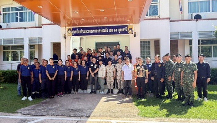 สทน.3 เข้าร่วมโครงการฝึกกองบัญชาการป้องกันและบรรเทาสาธารณภัยแห่งชาติ (ส่วนหน้า) ประจำปีงบประมาณ พ.ศ. 2569
