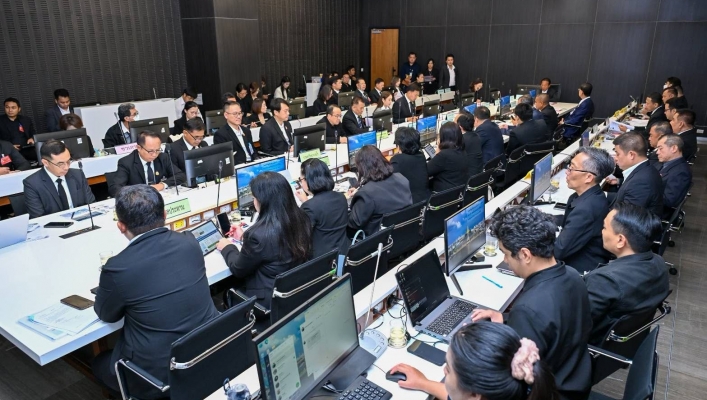 กรมทรัพยากรน้ำ เข้าร่วมประชุมคณะกรรมาธิการความมั่นคงแห่งรัฐฯ พิจารณาแนวทางบริหารจัดการน้ำพื้นที่ชายแดนไทย–กัมพูชา