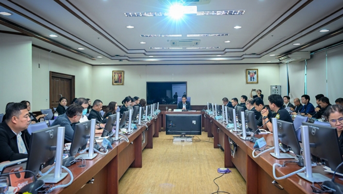 กระทรวงทรัพยากรธรรมชาติและสิ่งแวดล้อม ประชุมเตรียมความพร้อมรับมืออุทกภัยฤดูฝน ปี 2569 และการให้ความช่วยเหลือผู้ประสบภัย