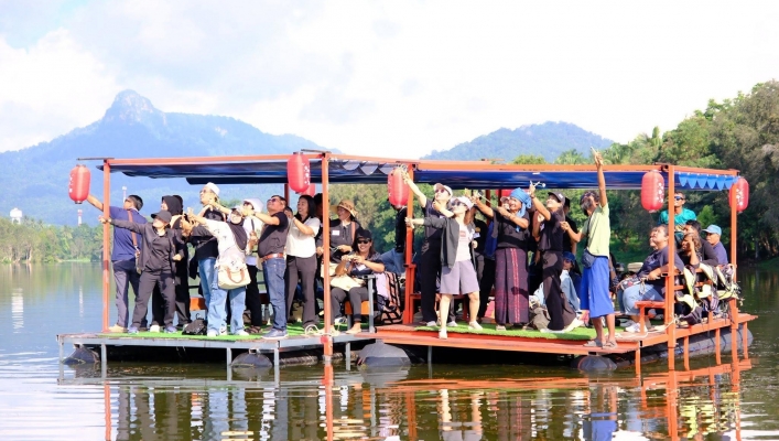 สทน.8 สอน.1 สงขลา นำกลุ่มเครือข่ายศึกษาดูงานล่องแพยิงจิก ต่อยอดแนวคิด ปลูกชีวิตคืนผืนป่า สู่การพัฒนาพื้นที่อย่างยั่งยืน