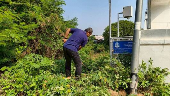 สทน.3 ลงพื้นที่ตรวจติดตาม บำรุงรักษาระบบติดตามสถานการณ์น้ำทางไกลอัตโนมัติและระบบส่งข้อมูลสัญญาณภาพ (CCTV) สถานีสะพานห้วยหลวงอนุสรณ์