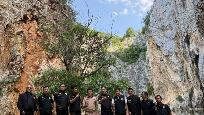 สทน. 7 ร่วมต้อนรับผู้ตรวจราชการกระทรวง ทส. ลงพื้นที่ตรวจราชการหน่วยงานในสังกัด จังหวัดราชบุรี