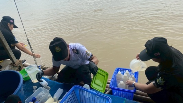 สทน.3 เก็บตัวอย่างน้ำเพื่อวิเคราะห์และติดตามคุณภาพน้ำประจำเดือน มิถุนายน ๒๕๖๙ (ครั้งที่ ๒)