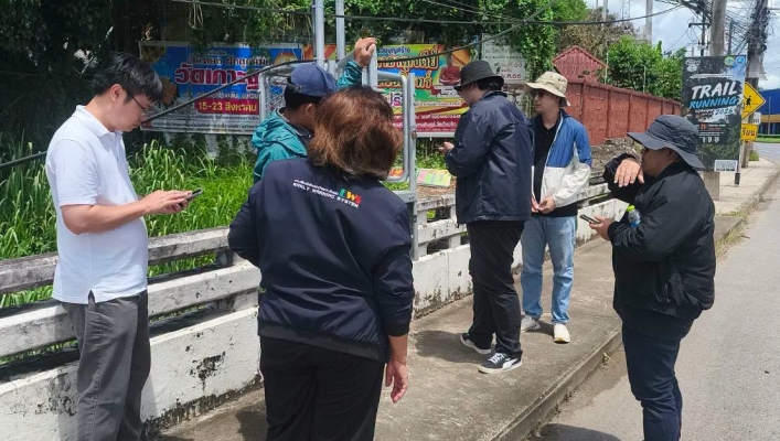สทน.10 เข้าร่วมตรวจสอบสถานีสนามระบบโทรมาตรลุ่มน้ำภาคใต้ฝั่งตะวันตก