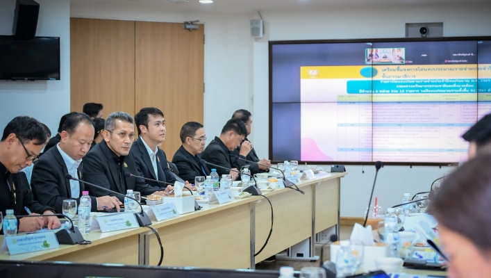 กรมทรัพยากรน้ำ ร่วมประชุมเตรียมความพร้อมการชี้แจงงบประมาณรายจ่ายประจำปีงบประมาณ พ.ศ. 2570