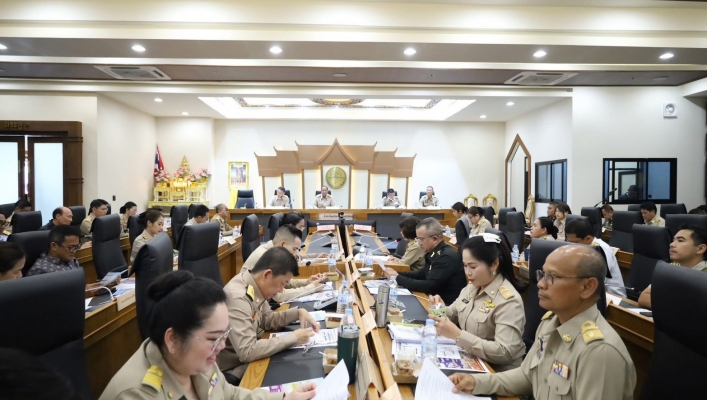 สทน.7 เข้าร่วมประชุมคณะกรมการจังหวัด และหัวหน้าส่วนราชการประจำจังหวัดประจวบคีรีขันธ์ ประจำเดือมิถุนายน 2569