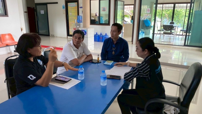 สทน.7 ลงพื้นที่ติดต่อประสานงานเพื่อเตรียมจัดโครงการรับฟังความคิดเห็นของประชาชน ในพื้นที่จังหวัดกาญจนบุรี