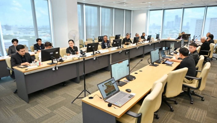 กรมทรัพยากรน้ำ ร่วมประชุม คชก. พิจารณารายงาน EIA โครงการทางหลวงหมายเลข 4 จ.ระนอง