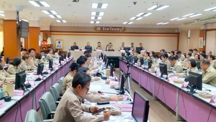สทน.2 ร่วมหารือข้อราชการในการประชุมหัวหน้าส่วนราชการ ประจำจังหวัดลพบุรี และการประชุมคณะกรมการจังหวัดลพบุรี ครั้งที่ 6/2569