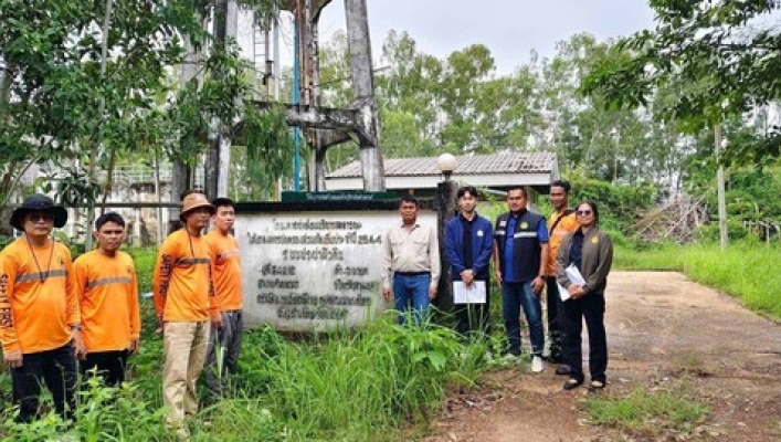สทน.3 ดำเนินการตรวจสอบสถานที่ใช้น้ำของผู้ยื่นขออนุญาตการใช้น้ำประเภทที่สอง ในพื้นที่ขององค์การบริหารส่วนตำบลนาแต้
