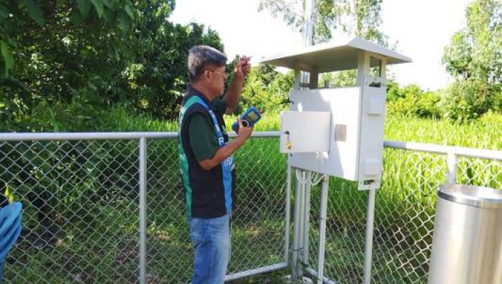 สทน.3 ลงพื้นที่ตรวจติดตามและซ่อมบำรุงรักษาระบบเตือนภัยล่วงหน้า (Early Warning system)