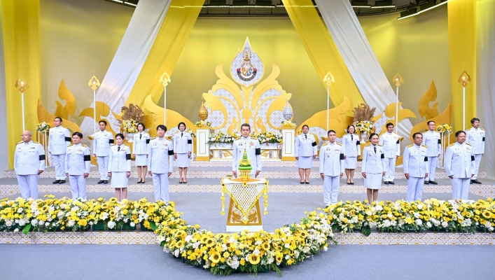 กรมทรัพยากรน้ำ บันทึกเทปถวายพระพรชัยมงคล เนื่องในโอกาสวันเฉลิมพระชนมพรรษา 28 กรกฎาคม 2569
