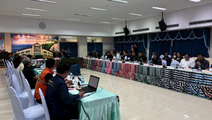 กรมทรัพยากรน้ำ โดย สำนักงานทรัพยากรน้ำที่ 5 เข้าร่วมการประชุมคณะทำงานป้องกันและแก้ไขปัญหาน้ำท่วมชุมชน จังหวัดนครราชสีมา ปี 2569