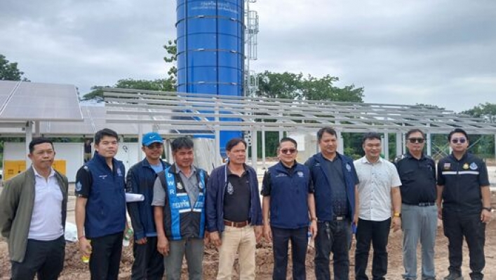 สทน.3 ลงพื้นที่ติดตามผลการดำเนินงานโครงการอนุรักษ์ฟื้นฟูแหล่งน้ำเพื่อเพิ่มประสิทธิภาพระบบโครงข่ายแหล่งน้ำ ตำบลฝั่งแดง อำเภอนากลาง จังหวัดหนองบัวลำภู