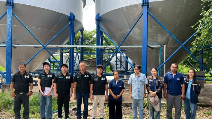 สทน.6 ร่วมลงพื้นที่ในการตรวจ กำกับ การประกอบกิจการประปาสัมปทานโครงการจัดสรรที่ดินเขตประกอบอุตสาหกรรม จี.เค.แลนด์ ตำบลปลวกแดง อำเภอปลวกแดง จังหวัดระยอง